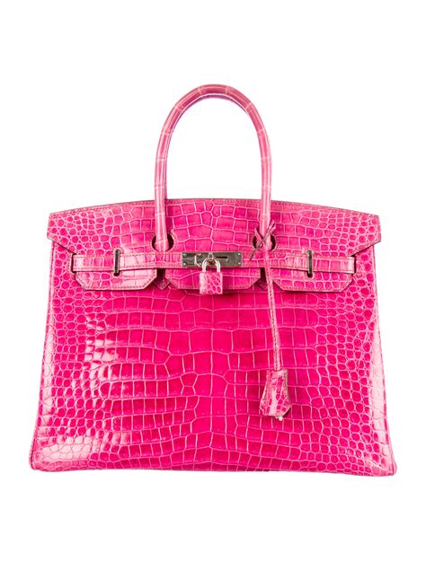 hermes crocodile bag new